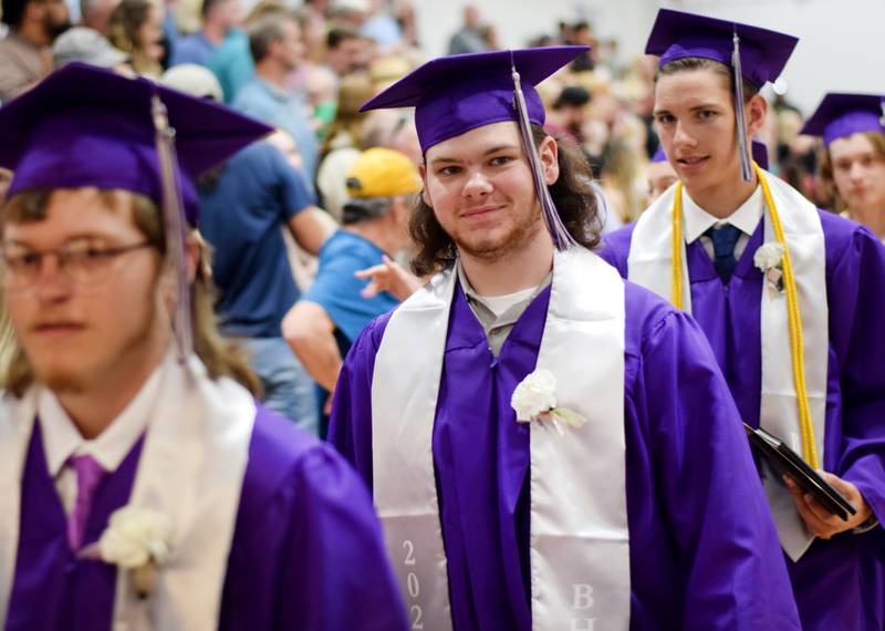 The Baxter Class of 2024 seniors take home diplomas and scholarships during commencement ceremony May 19 at the Baxter Community School District.