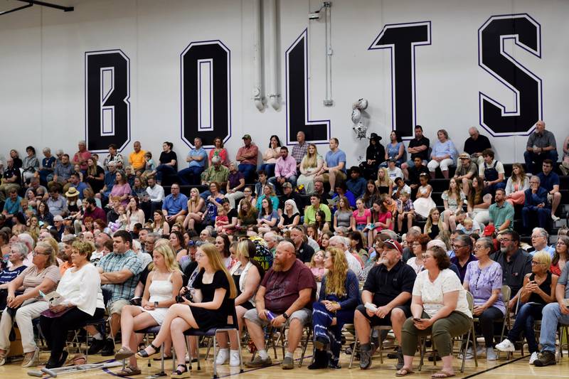 The Baxter Class of 2024 seniors take home diplomas and scholarships during commencement ceremony May 19 at the Baxter Community School District.