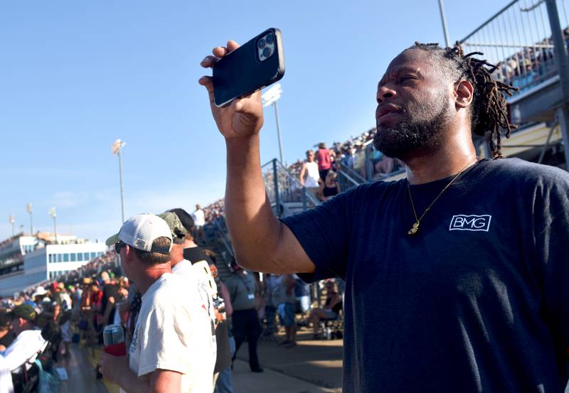 The NASCAR Cup Series Iowa Corn 350 race entertained a sold out crowd on June 16 at the Iowa Speedway in Newton. It was the first ever Cup Series race to be held on the short track.