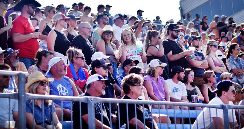 Despite blistering heat, thousands of fans made their way to the Hy-Vee IndyCar Race Weekend at Iowa Speedway in Newton. In addition to the weekend full of racing, the event featured top-of-the-line talent performing outdoor concerts in the infield. Luke Combs and Eric Church performed July 13 while Kelsea Ballerini and Post Malone performed July 14.