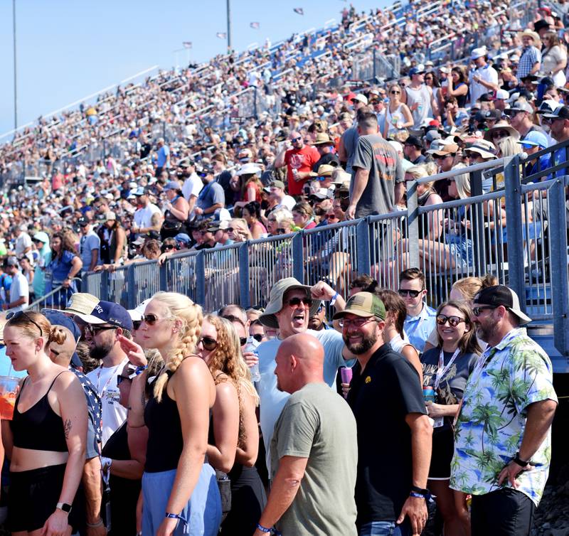 Despite blistering heat, thousands of fans made their way to the Hy-Vee IndyCar Race Weekend at Iowa Speedway in Newton. In addition to the weekend full of racing, the event featured top-of-the-line talent performing outdoor concerts in the infield. Luke Combs and Eric Church performed July 13 while Kelsea Ballerini and Post Malone performed July 14.