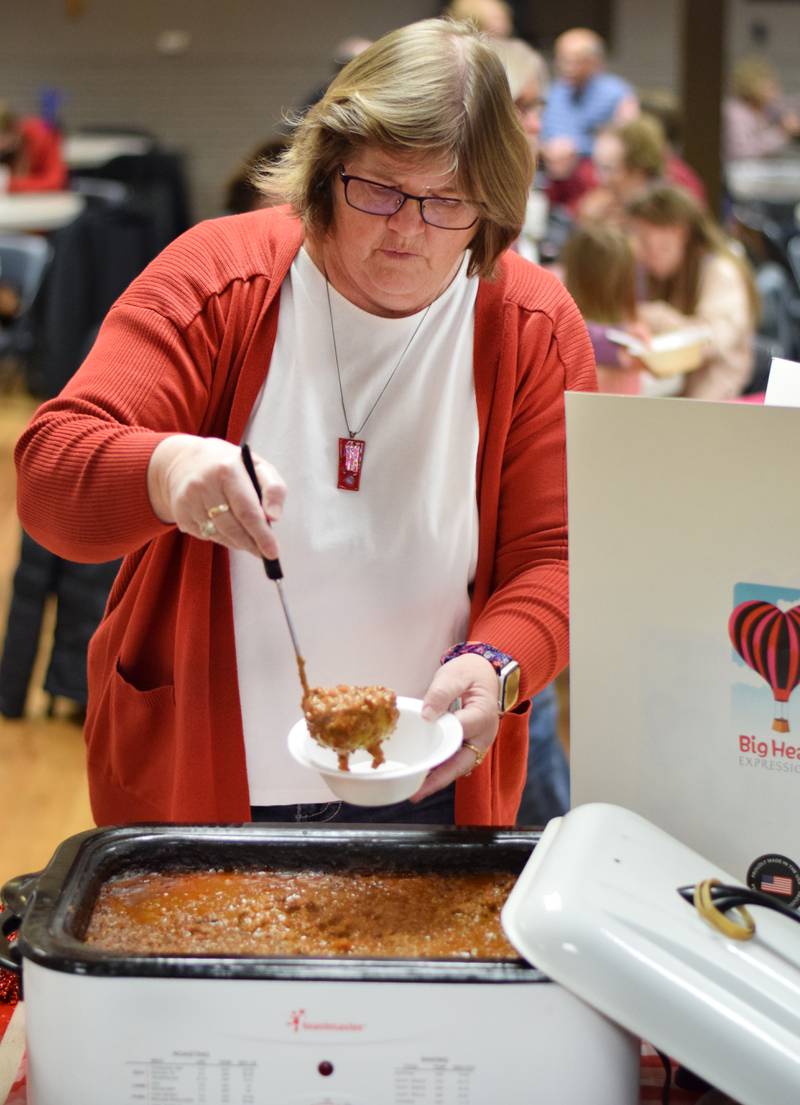 American Legion Post 111 held its fifth annual chili cook-off Feb. 19 at its 101 W. Fourth St. St. facility in Newton. In addition to serving bowls of hot chili to guests, the cook-off acted as a fundraiser for the American Legion. Proceeds from the cook-off will directly benefit repairs to the American Legion's roof and parking lot.