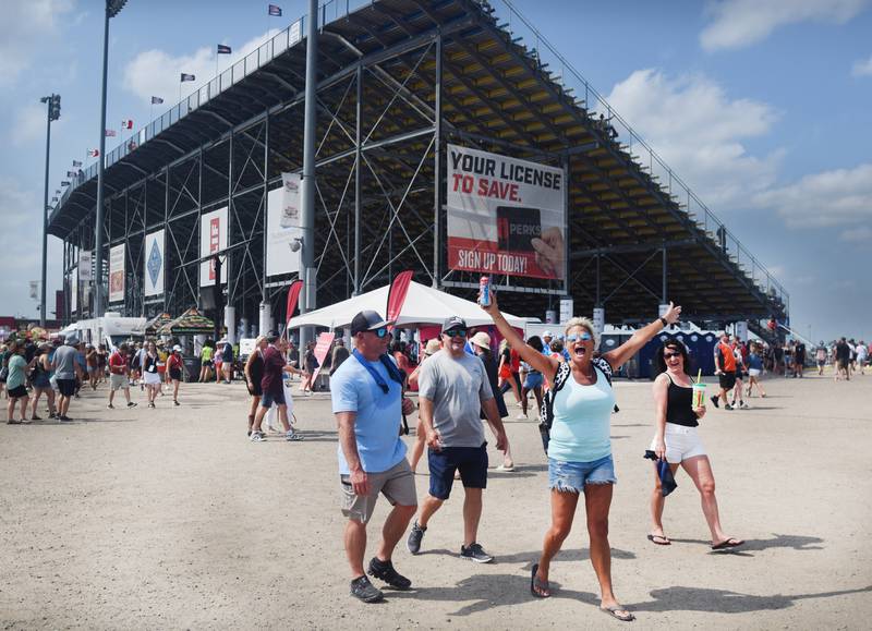 Despite blistering heat, thousands of fans made their way to the Hy-Vee IndyCar Race Weekend at Iowa Speedway in Newton. In addition to the weekend full of racing, the event featured top-of-the-line talent performing outdoor concerts in the infield. Luke Combs and Eric Church performed July 13 while Kelsea Ballerini and Post Malone performed July 14.