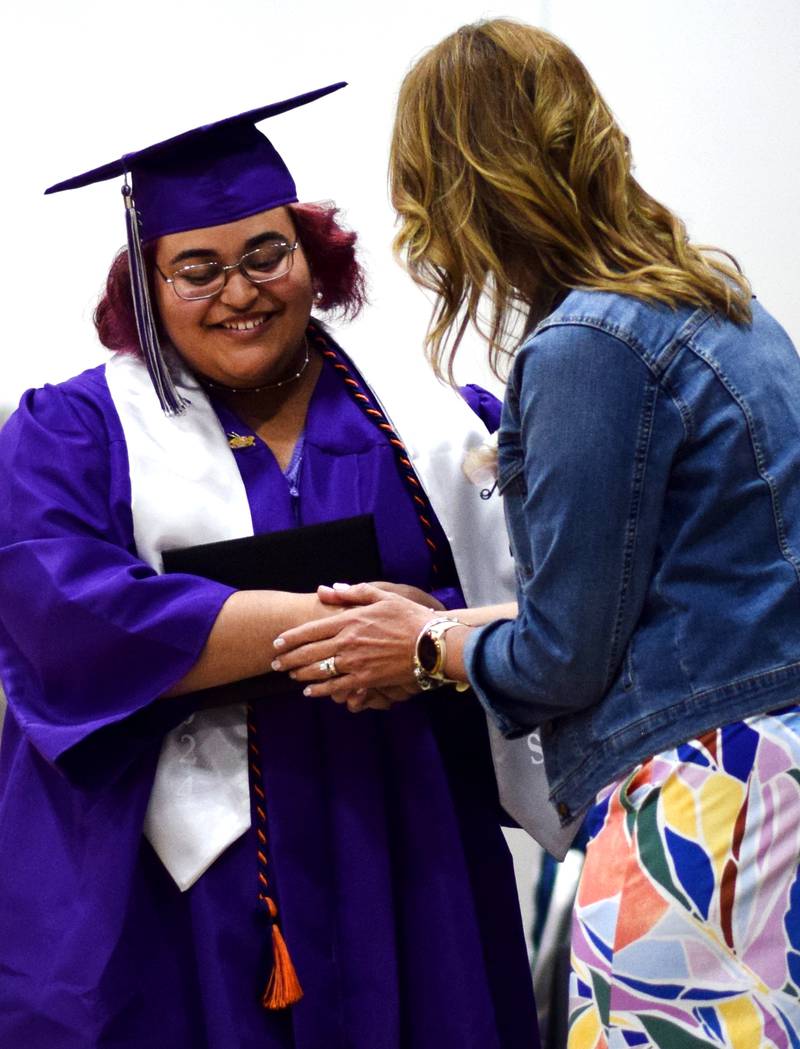 The Baxter Class of 2024 seniors take home diplomas and scholarships during commencement ceremony May 19 at the Baxter Community School District.