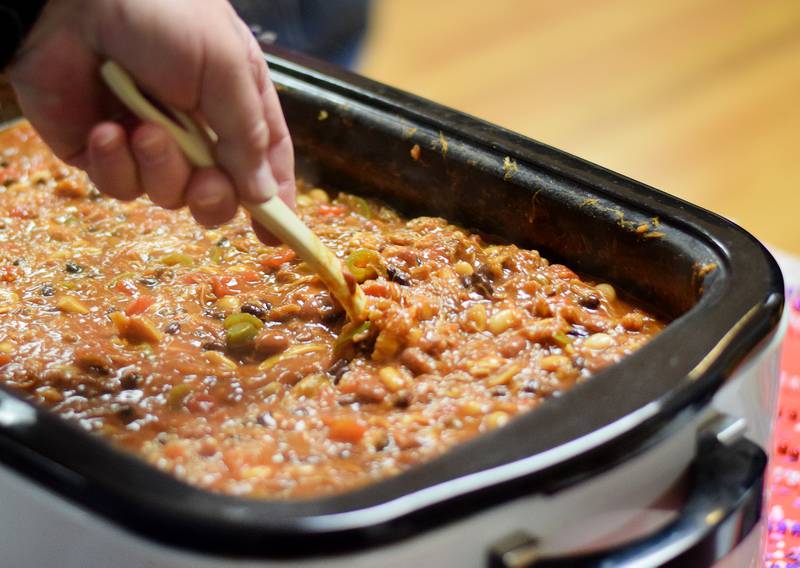 American Legion Post 111 held its fifth annual chili cook-off Feb. 19 at its 101 W. Fourth St. St. facility in Newton. In addition to serving bowls of hot chili to guests, the cook-off acted as a fundraiser for the American Legion. Proceeds from the cook-off will directly benefit repairs to the American Legion's roof and parking lot.