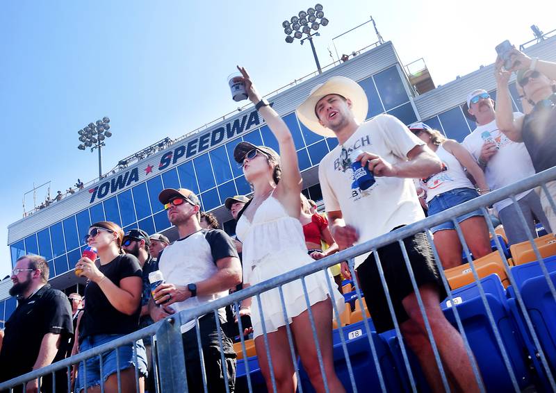 Despite blistering heat, thousands of fans made their way to the Hy-Vee IndyCar Race Weekend at Iowa Speedway in Newton. In addition to the weekend full of racing, the event featured top-of-the-line talent performing outdoor concerts in the infield. Luke Combs and Eric Church performed July 13 while Kelsea Ballerini and Post Malone performed July 14.