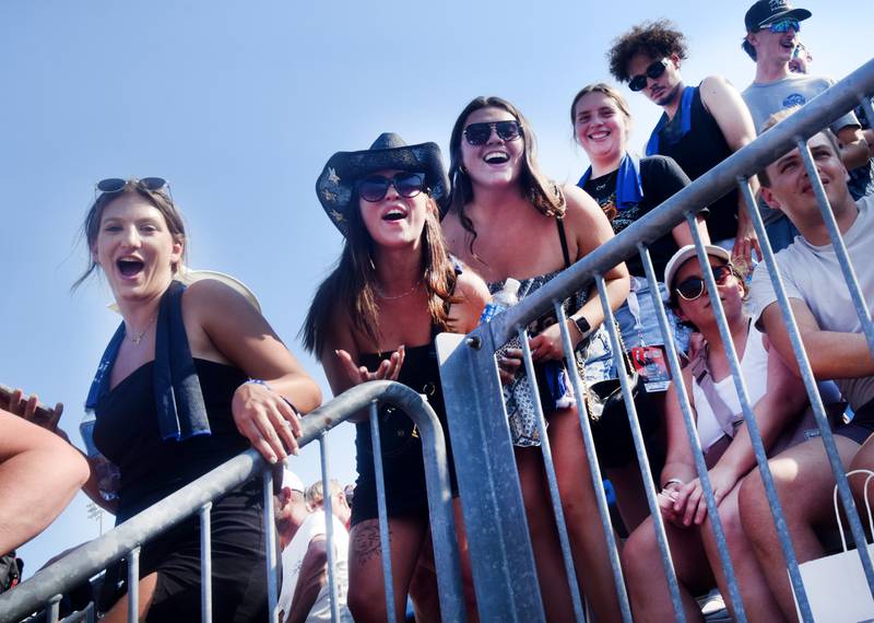 Despite blistering heat, thousands of fans made their way to the Hy-Vee IndyCar Race Weekend at Iowa Speedway in Newton. In addition to the weekend full of racing, the event featured top-of-the-line talent performing outdoor concerts in the infield. Luke Combs and Eric Church performed July 13 while Kelsea Ballerini and Post Malone performed July 14.