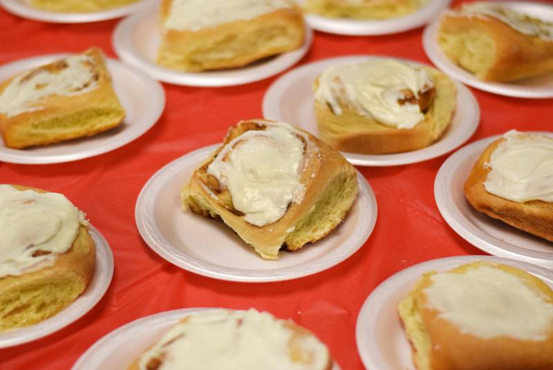 American Legion Post 111 held its fifth annual chili cook-off Feb. 19 at its 101 W. Fourth St. St. facility in Newton. In addition to serving bowls of hot chili to guests, the cook-off acted as a fundraiser for the American Legion. Proceeds from the cook-off will directly benefit repairs to the American Legion's roof and parking lot.