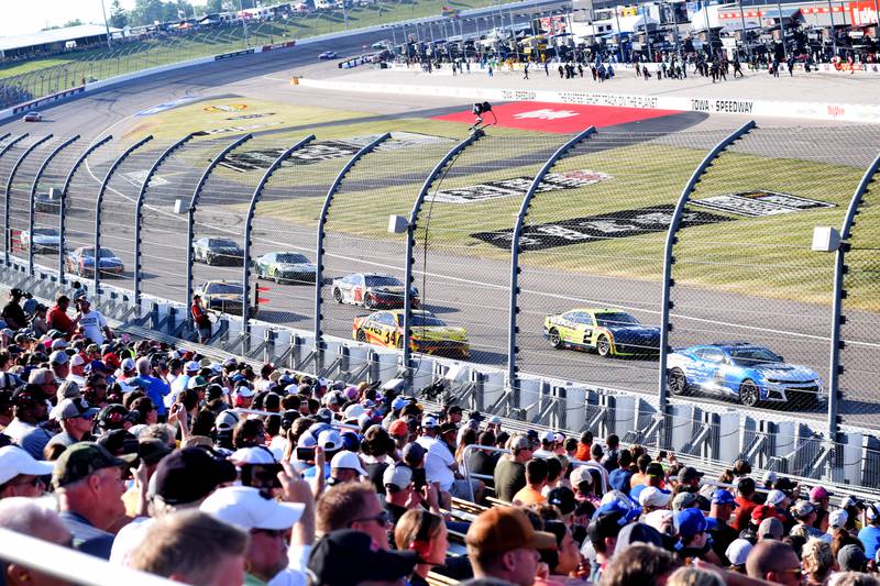 The NASCAR Cup Series race was the first of its kind to happen at the Iowa Speedway. Race fans said it's a long time coming.