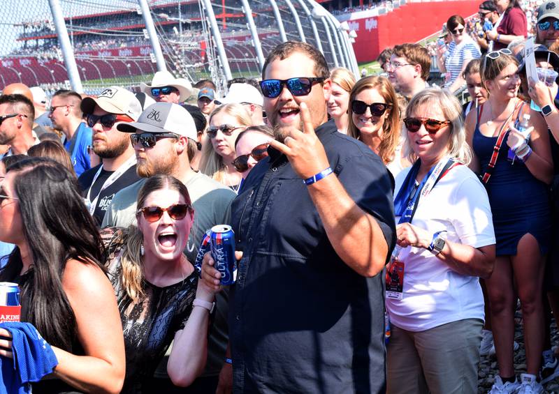 Despite blistering heat, thousands of fans made their way to the Hy-Vee IndyCar Race Weekend at Iowa Speedway in Newton. In addition to the weekend full of racing, the event featured top-of-the-line talent performing outdoor concerts in the infield. Luke Combs and Eric Church performed July 13 while Kelsea Ballerini and Post Malone performed July 14.