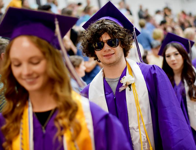 The Baxter Class of 2024 seniors take home diplomas and scholarships during commencement ceremony May 19 at the Baxter Community School District.