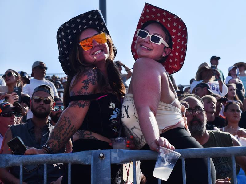 Despite blistering heat, thousands of fans made their way to the Hy-Vee IndyCar Race Weekend at Iowa Speedway in Newton. In addition to the weekend full of racing, the event featured top-of-the-line talent performing outdoor concerts in the infield. Luke Combs and Eric Church performed July 13 while Kelsea Ballerini and Post Malone performed July 14.