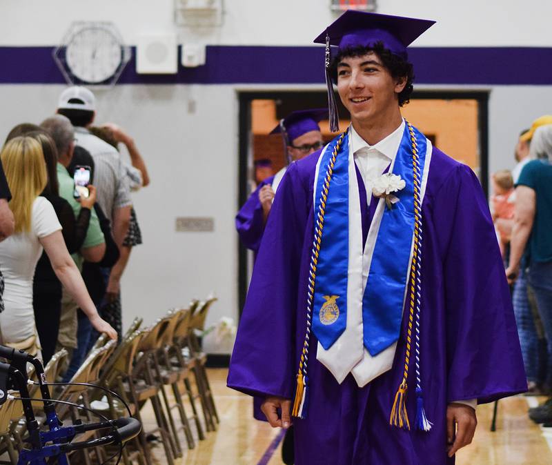 The Baxter Class of 2024 seniors take home diplomas and scholarships during commencement ceremony May 19 at the Baxter Community School District.