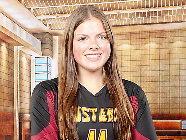 Mustangs serve up 25 aces in win over Saydel