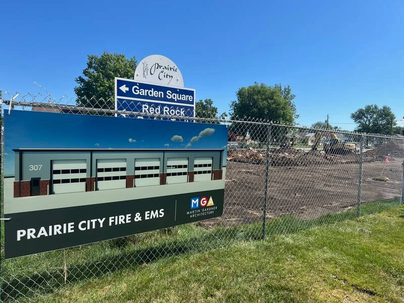 The City of Prairie City received a Community Betterment Grant totaling $25,000 from Prairie City to be used toward its new fire and EMS building.