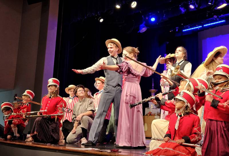 Newton High School students will be performing "The Music Man Jr.” at 7 p.m. on March 28 and 29 in the Center of Performance.