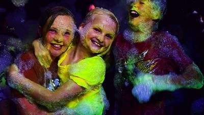Photos: Glow Foam Party at Newton Fest 2024