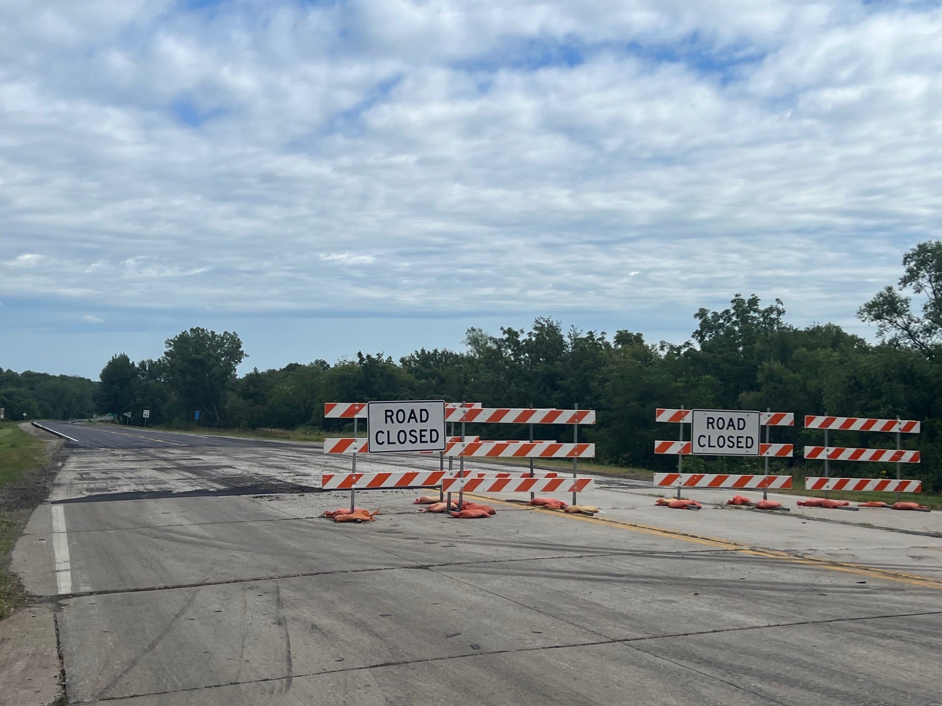 Highway 14 is set to remain closed while the second portion of the resurfacing project is complete from South 60th Avenue West to the Newton city limits.